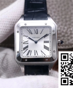 Replica Cartier Santos Dumont Wssa0032 F1 Factory Silver Dial Replica Cartier Santos Dumont Wssa0032 F1 Factory Silver Dial