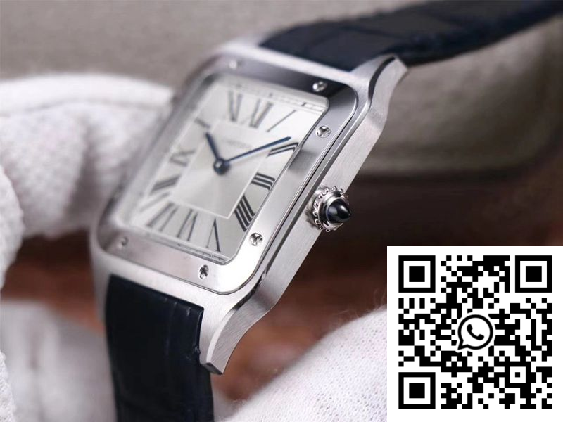 Replica Cartier Santos Dumont Wssa0032 F1 Factory Silver Dial 7 Replica Cartier Santos Dumont Wssa0032 F1 Factory Silver Dial 7