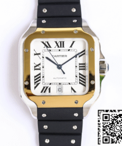 Replica Cartier Santos W2Sa0009 Gf Factory V2 White Dial