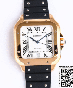 Replica Cartier Santos Wgsa0007 Gf Factory V2 Rose Gold Case