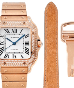 Replica Cartier Santos Wjsa0012 Bv Factory Diamond Case