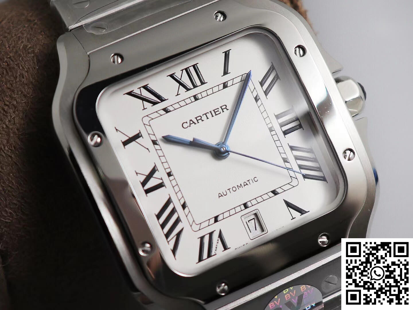 Replica Cartier Santos Wssa0009 Bv Factory White Dial 5 Replica Cartier Santos Wssa0009 Bv Factory White Dial 5