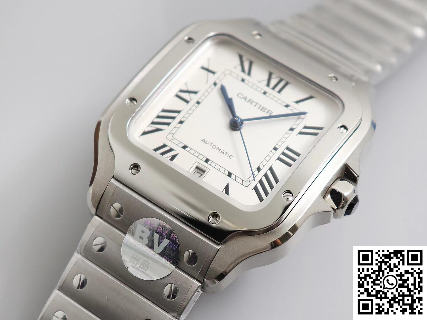 Replica Cartier Santos Wssa0009 Bv Factory White Dial 6 Replica Cartier Santos Wssa0009 Bv Factory White Dial 6