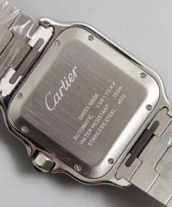 Replica Cartier Santos Wssa0009 Bv Factory White Dial 2