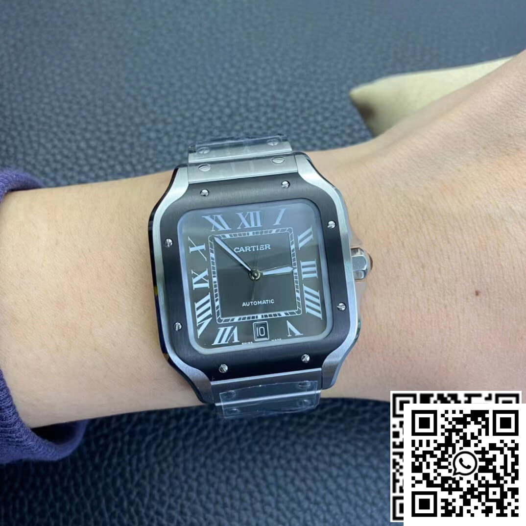 Replica Cartier Santos Wssa0037 Bv Factory Gray Dial 8 Replica Cartier Santos Wssa0037 Bv Factory Gray Dial 8