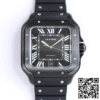 Replica Cartier Santos Wssa0030 Gf Factory V2 Rubber Strap 11