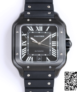 Replica Cartier Santos Wssa0039 Gf Factory V2 Black Case