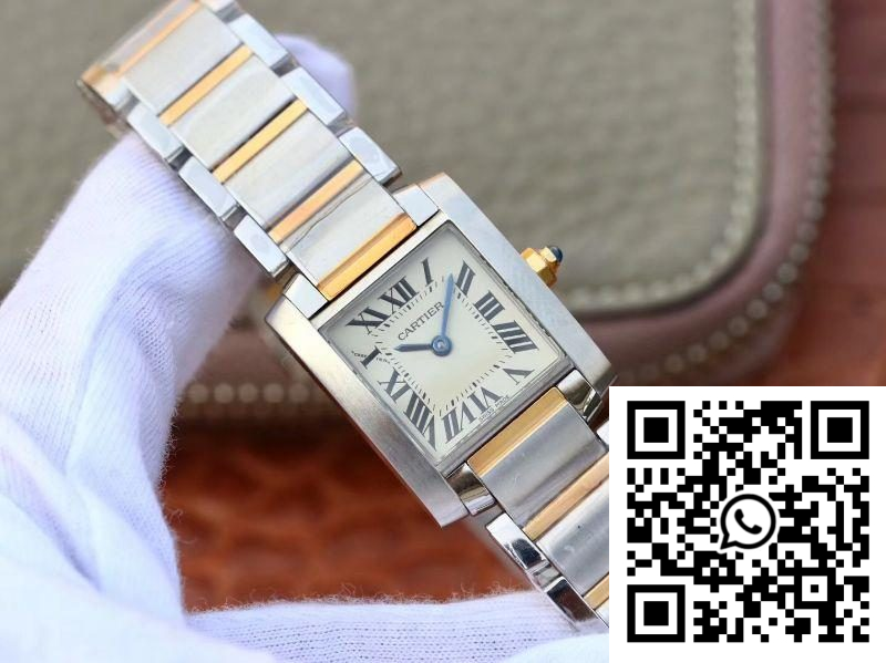 Replica Cartier Tank Francaise Ladies W51007Q4 White Dial 4 Replica Cartier Tank Francaise Ladies W51007Q4 White Dial 4