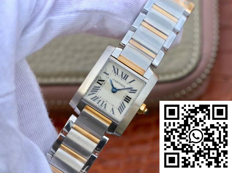 Replica Cartier Tank Francaise Ladies W51007Q4 White Dial 5 Replica Cartier Tank Francaise Ladies W51007Q4 White Dial 5