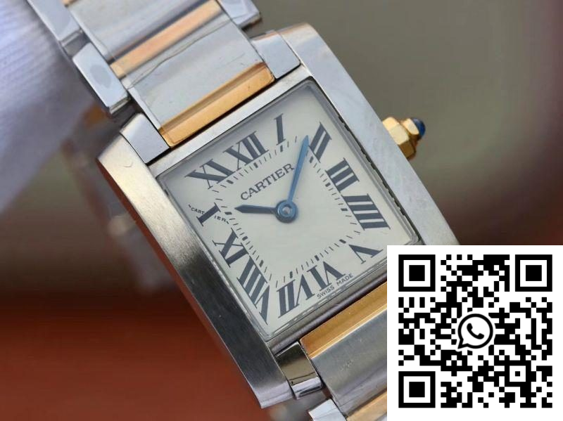 Replica Cartier Tank Francaise Ladies W51007Q4 White Dial 6 Replica Cartier Tank Francaise Ladies W51007Q4 White Dial 6