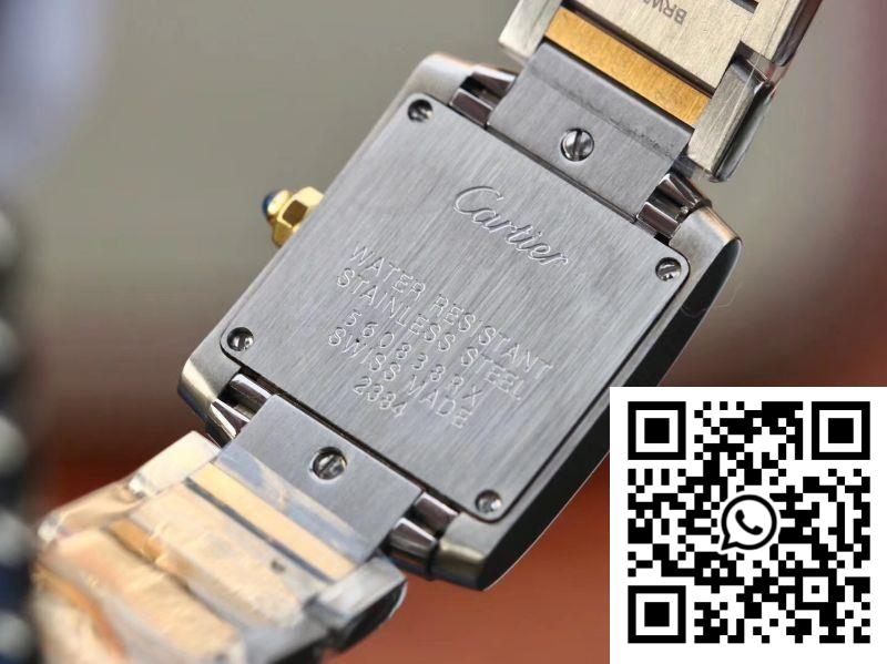 Replica Cartier Tank Francaise Ladies W51007Q4 White Dial 9 Replica Cartier Tank Francaise Ladies W51007Q4 White Dial 9