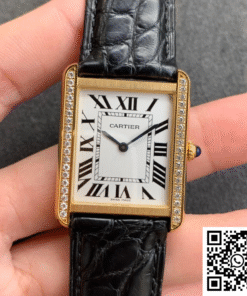 Replica Cartier Tank K11 Factory V2 Yellow Gold White Dial Replica Cartier Tank K11 Factory V2 Yellow Gold White Dial