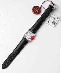 Replica Cartier Tank Quartz Af Factory White Dial 2
