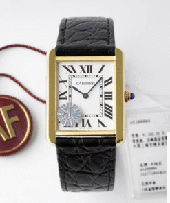 Replica Cartier Tank Quartz W5200004 Af Factory White Dial
