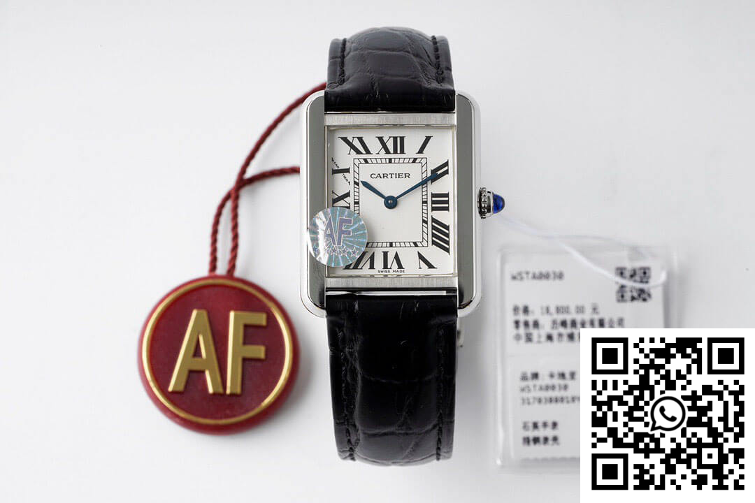 Replica Cartier Tank Quartz Wsta0030 Af Factory Leather Strap Replica Cartier Tank Quartz Wsta0030 Af Factory Leather Strap