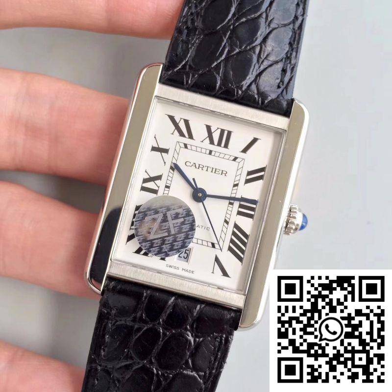 Replica Cartier Tank Solo Xl Automatic W5200027 Zf Factory White Dial 6 Replica Cartier Tank Solo Xl Automatic W5200027 Zf Factory White Dial 6