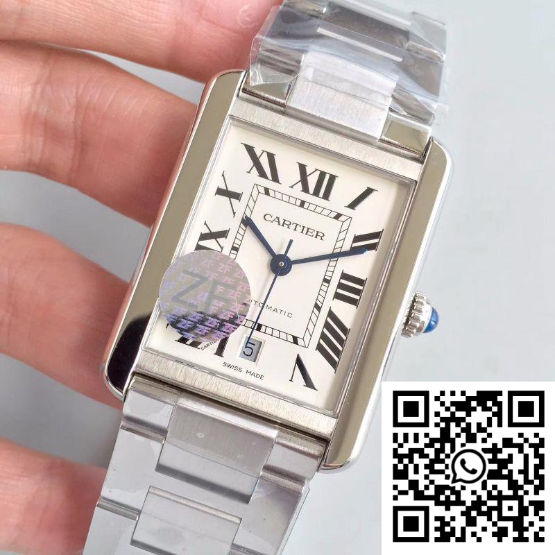 Replica Cartier Tank Solo Xl Automatic W5200028 Zf Factory White Dial 5 Replica Cartier Tank Solo Xl Automatic W5200028 Zf Factory White Dial 5