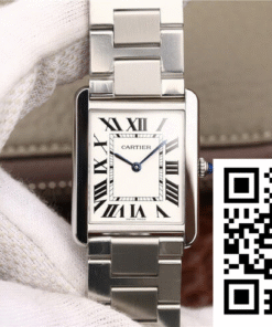 Replica Cartier Tank W5200013 K11 Factory White Dial Replica Cartier Tank W5200013 K11 Factory White Dial