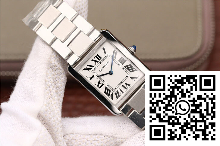 Replica Cartier Tank W5200013 K11 Factory White Dial 5 Replica Cartier Tank W5200013 K11 Factory White Dial 5