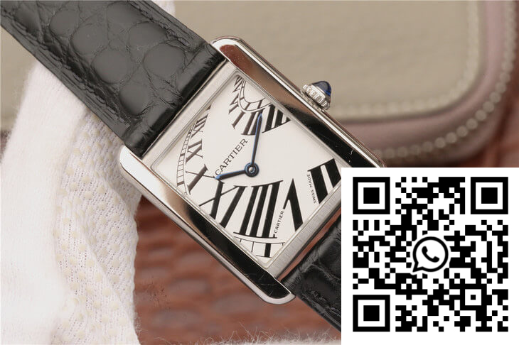 Replica Cartier Tank W5200018 K11 Factory White Dial 6 Replica Cartier Tank W5200018 K11 Factory White Dial 6
