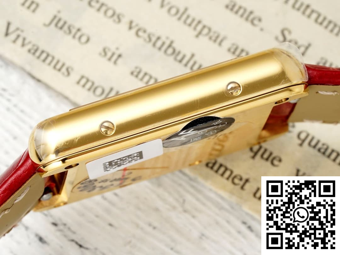Replica Cartier Tank Wgta0190 Af Factory Burgundy Strap 9 Replica Cartier Tank Wgta0190 Af Factory Burgundy Strap 9