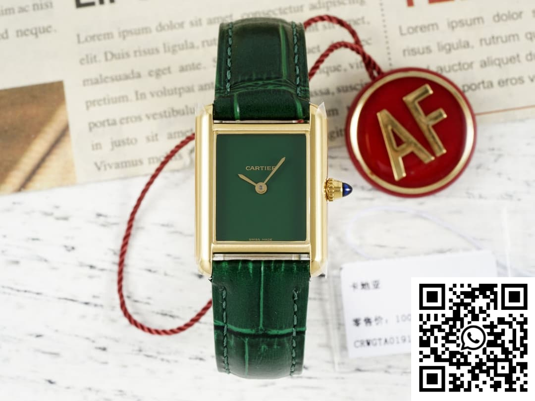 Replica Cartier Tank Wgta0191 Af Factory Green Dial 3 Replica Cartier Tank Wgta0191 Af Factory Green Dial 3