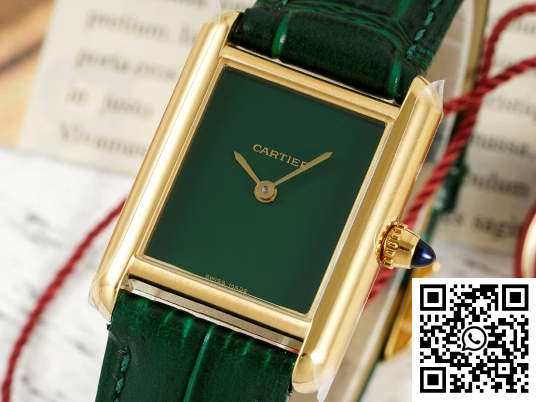 Replica Cartier Tank Wgta0191 Af Factory Green Dial 4 Replica Cartier Tank Wgta0191 Af Factory Green Dial 4