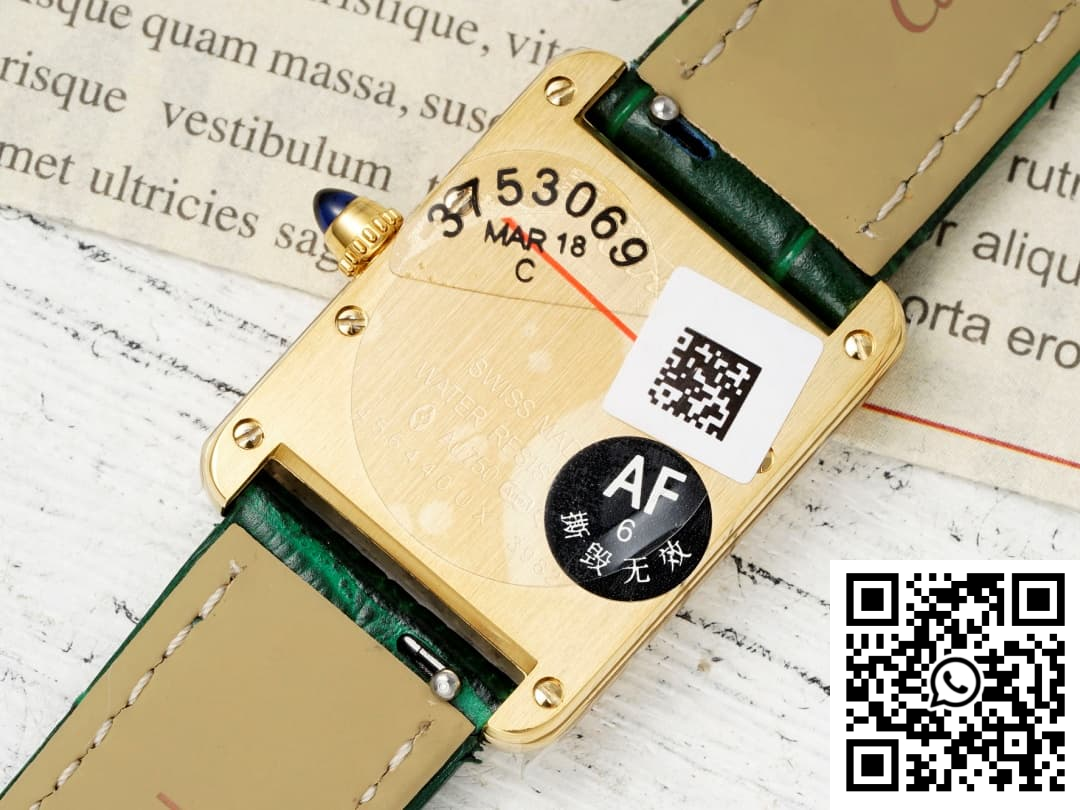 Replica Cartier Tank Wgta0191 Af Factory Green Dial 8 Replica Cartier Tank Wgta0191 Af Factory Green Dial 8