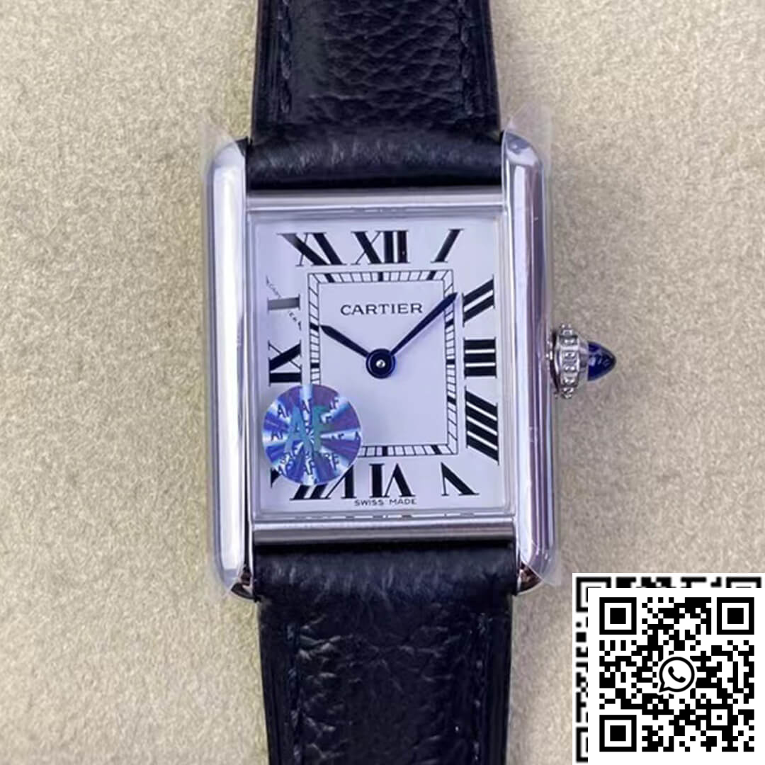 Replica Cartier Tank Wsta0042 Af Factory Black Leather Strap 6 Replica Cartier Tank Wsta0042 Af Factory Black Leather Strap 6