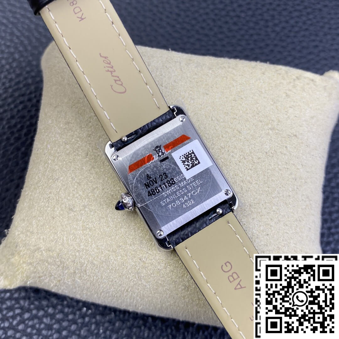 Replica Cartier Tank Wsta0042 Af Factory Black Leather Strap 9 Replica Cartier Tank Wsta0042 Af Factory Black Leather Strap 9