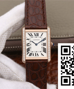 Replica Cartier Tank Wt200005 K11 Factory Rose Gold Diamonds Replica Cartier Tank Wt200005 K11 Factory Rose Gold Diamonds