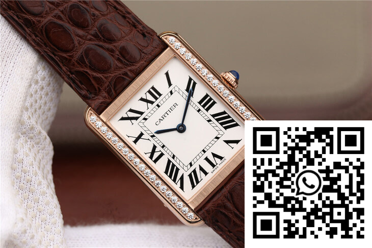 Replica Cartier Tank Wt200005 K11 Factory Rose Gold Diamonds 7 Replica Cartier Tank Wt200005 K11 Factory Rose Gold Diamonds 7