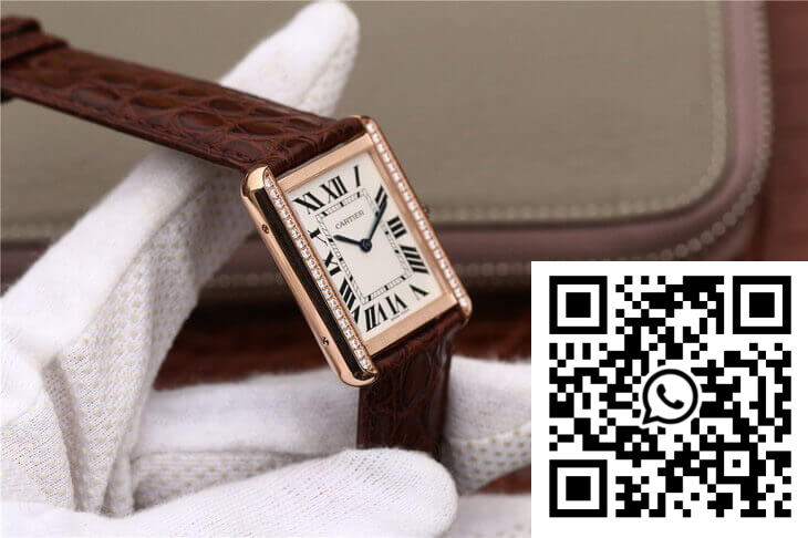 Replica Cartier Tank Wt200005 K11 Factory Rose Gold Diamonds 9 Replica Cartier Tank Wt200005 K11 Factory Rose Gold Diamonds 9