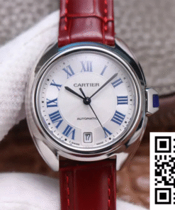 Replica Cle De Cartier Wscl0017 V6 Factory White Dial