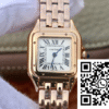 Replica Panthere De Cartier Wgpn0008 8848 Factory White Dial 12