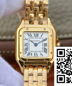 Replica Panthere De Cartier Wgpn0008 8848 Factory White Dial