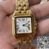 Replica Panthere De Cartier Wjpn0015 22Mm Bv Factory Diamond Bezel 12