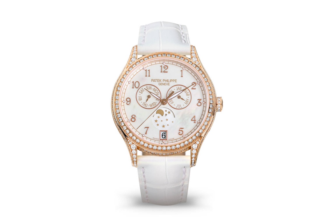Replica Patek Philippe Complications 4948R-001 Annual Calendar Moon Phases Rose Gold Mother-of-Pearl Dial Diamond Bezel 6 Replica Patek Philippe Complications 4948R-001 Annual Calendar Moon Phases Rose Gold Mother-of-Pearl Dial Diamond Bezel 6
