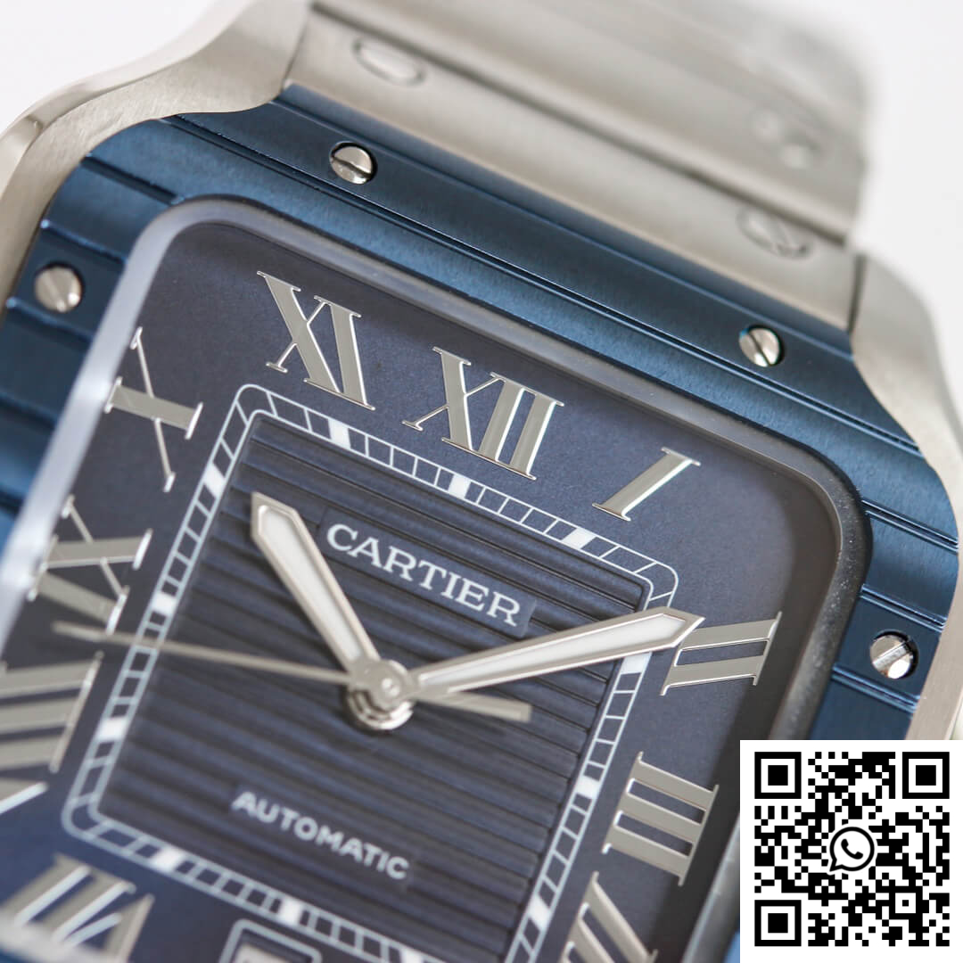 Replica Santos De Cartier Gf Factory Stainless Steel Blue Dial 7 Replica Santos De Cartier Gf Factory Stainless Steel Blue Dial 7