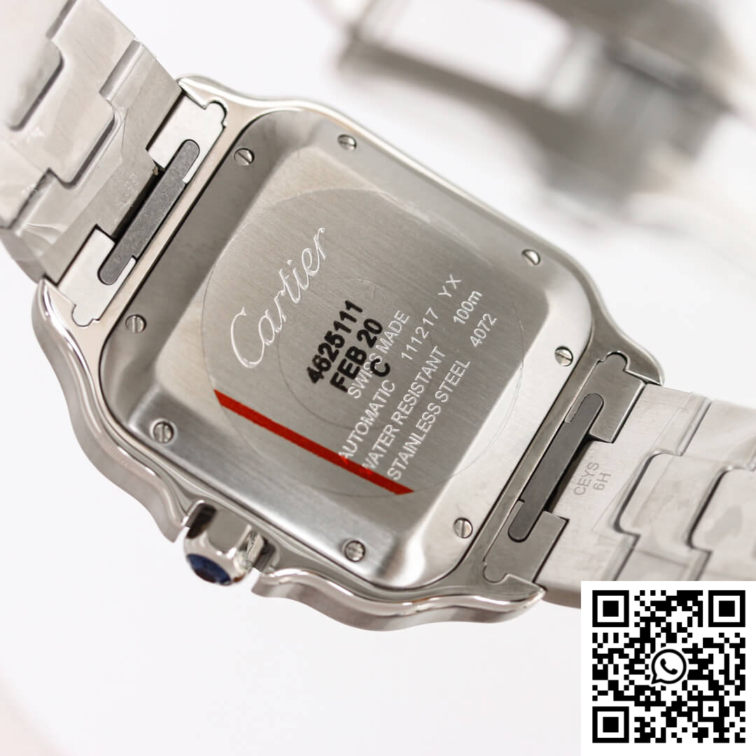 Replica Santos De Cartier Gf Factory Stainless Steel Blue Dial 10 Replica Santos De Cartier Gf Factory Stainless Steel Blue Dial 10