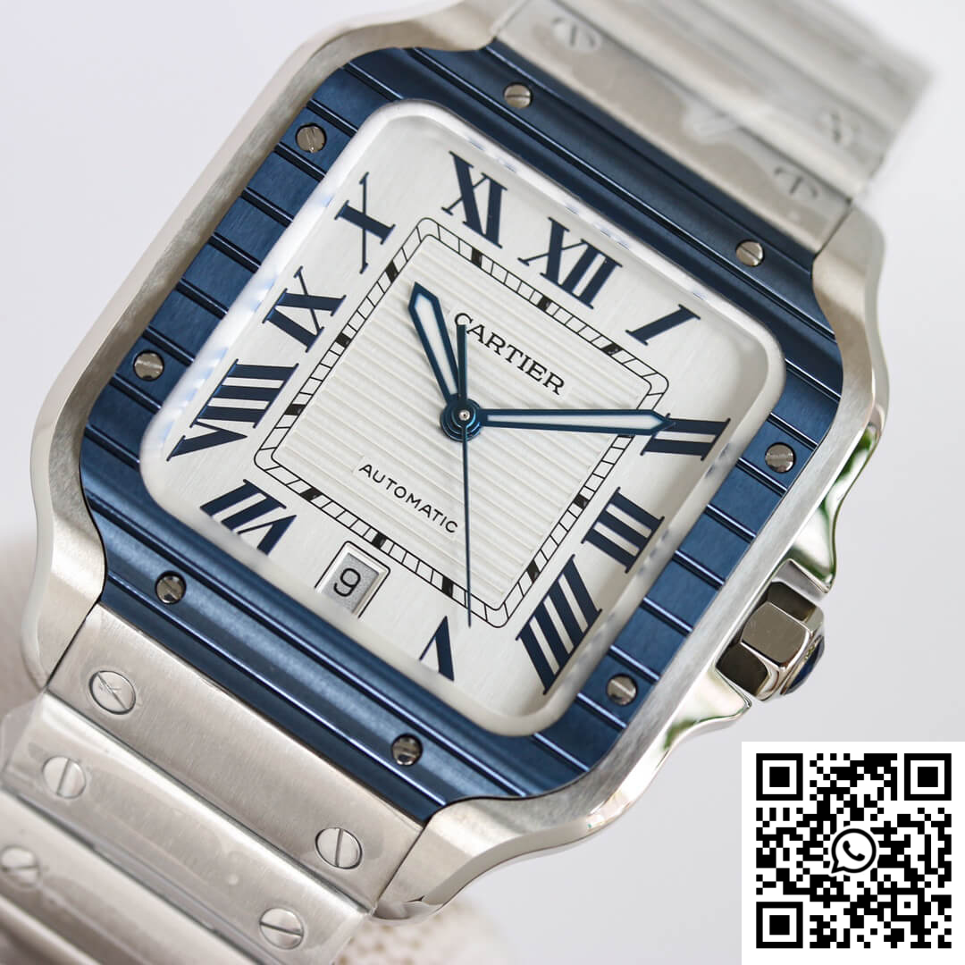 Replica Santos De Cartier Gf Factory Stainless Steel Strap 5 Replica Santos De Cartier Gf Factory Stainless Steel Strap 5