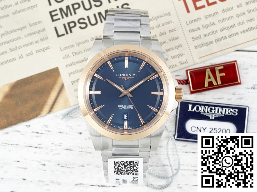 Replica Longines Concas L3.320.5.92.6 Af Factory Rose Gold Bezel Replica Longines Concas L3.320.5.92.6 Af Factory Rose Gold Bezel