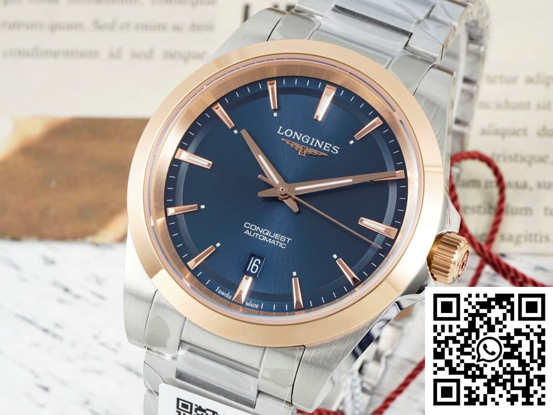 Replica Longines Concas L3.320.5.92.6 Af Factory Rose Gold Bezel 5 Replica Longines Concas L3.320.5.92.6 Af Factory Rose Gold Bezel 5