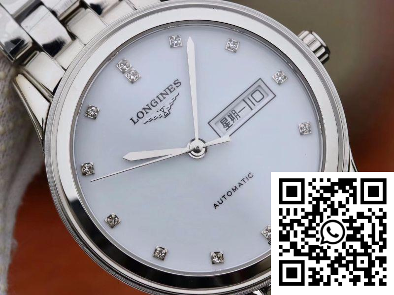 Replica Longines Flagship Double Calendar L4.899.4.12.602 Gk Factory White Dial 6 Replica Longines Flagship Double Calendar L4.899.4.12.602 Gk Factory White Dial 6