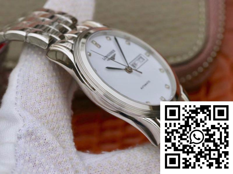 Replica Longines Flagship Double Calendar L4.899.4.12.602 Gk Factory White Dial 7 Replica Longines Flagship Double Calendar L4.899.4.12.602 Gk Factory White Dial 7