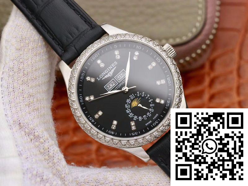 Replica Longines Master Collection L2.503.0.83.3 Tw Factory Black Dial 4 Replica Longines Master Collection L2.503.0.83.3 Tw Factory Black Dial 4