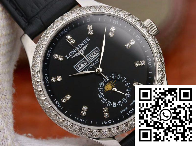 Replica Longines Master Collection L2.503.0.83.3 Tw Factory Black Dial 6 Replica Longines Master Collection L2.503.0.83.3 Tw Factory Black Dial 6