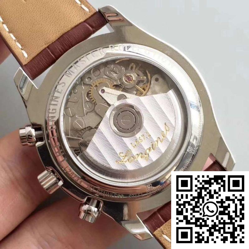 Replica Longines Master Collection Moonphase Chronograph L2.673.4.78.3 Jf Factory White Dial 9 Replica Longines Master Collection Moonphase Chronograph L2.673.4.78.3 Jf Factory White Dial 9