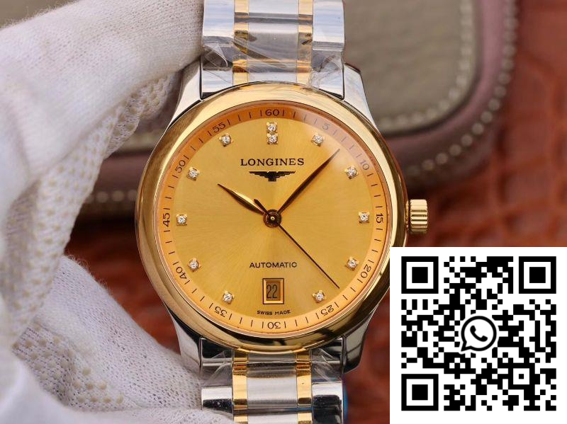 Replica Longines Master Collections L2.628.5.37.7 Ky Factory Gold Dial Replica Longines Master Collections L2.628.5.37.7 Ky Factory Gold Dial