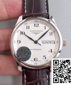 Replica Longines Master Day-Date L2.755.4.78.3 Jf Factory Silver Dial